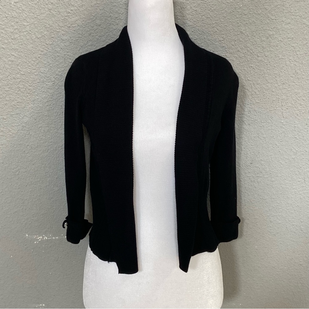 Premise Black Women's Cardigan Sweater